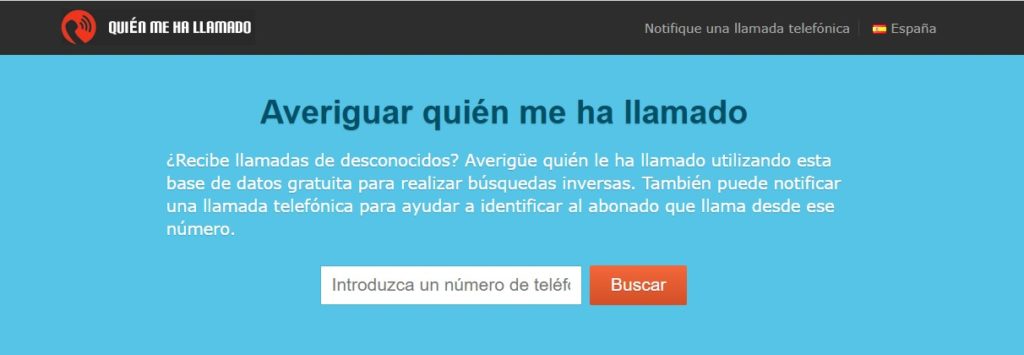Whocalledme quién me ha llamado al móvil