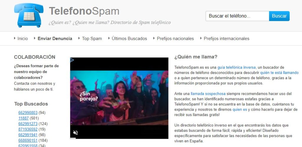 Telefonospam, quien me llama?
