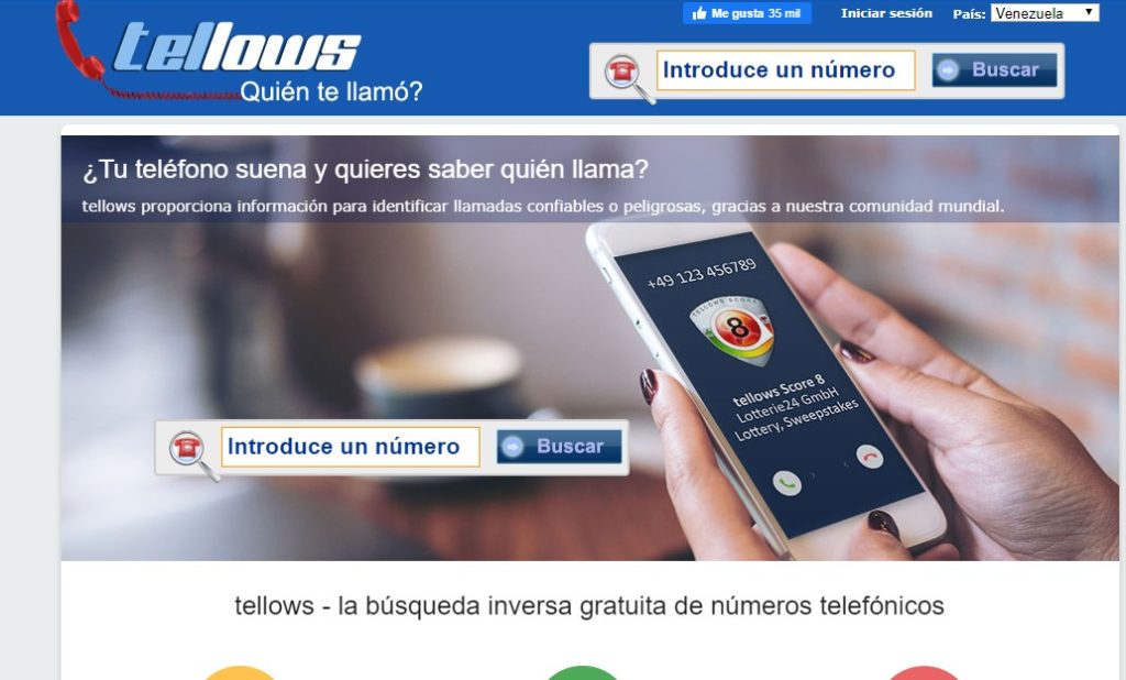 tellows, tu telefono suena y quieres saber quien te llama