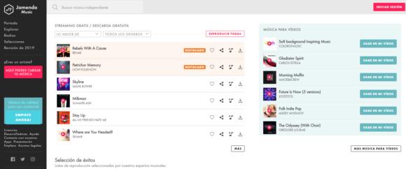 jamendo, descargar musica gratis y legal