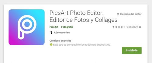 Pics Art editor de fotos