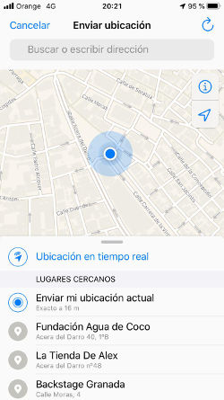 ubicar celular por whatsapp