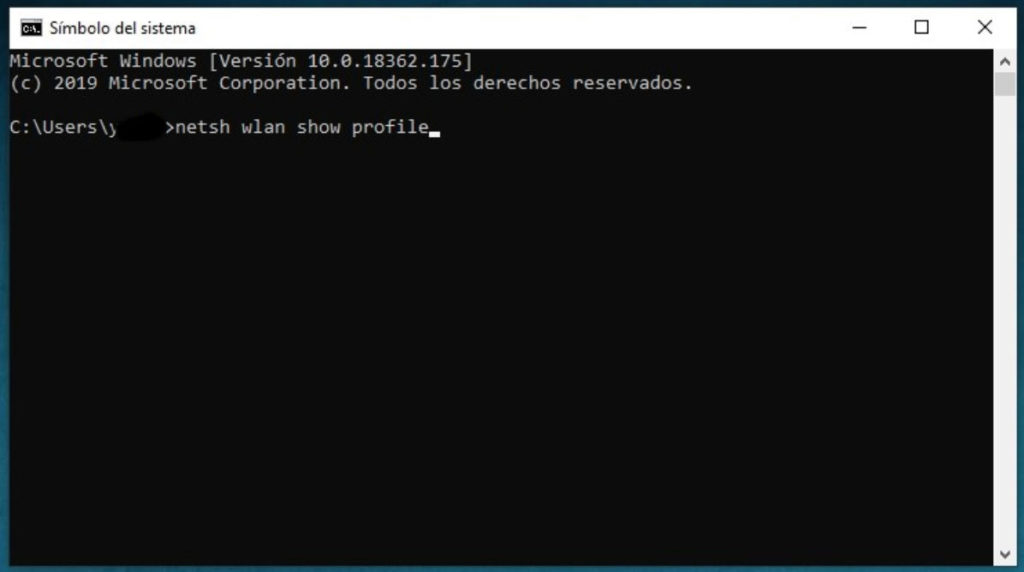 ver clave wifi guardada windows
