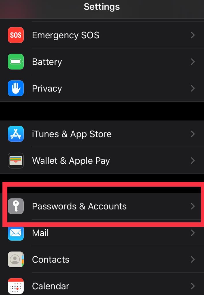 ver claves wifi iphone