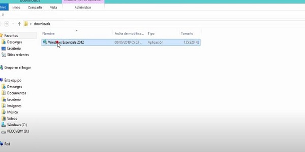 Movie Maker en Windows 10 (Paso 1)