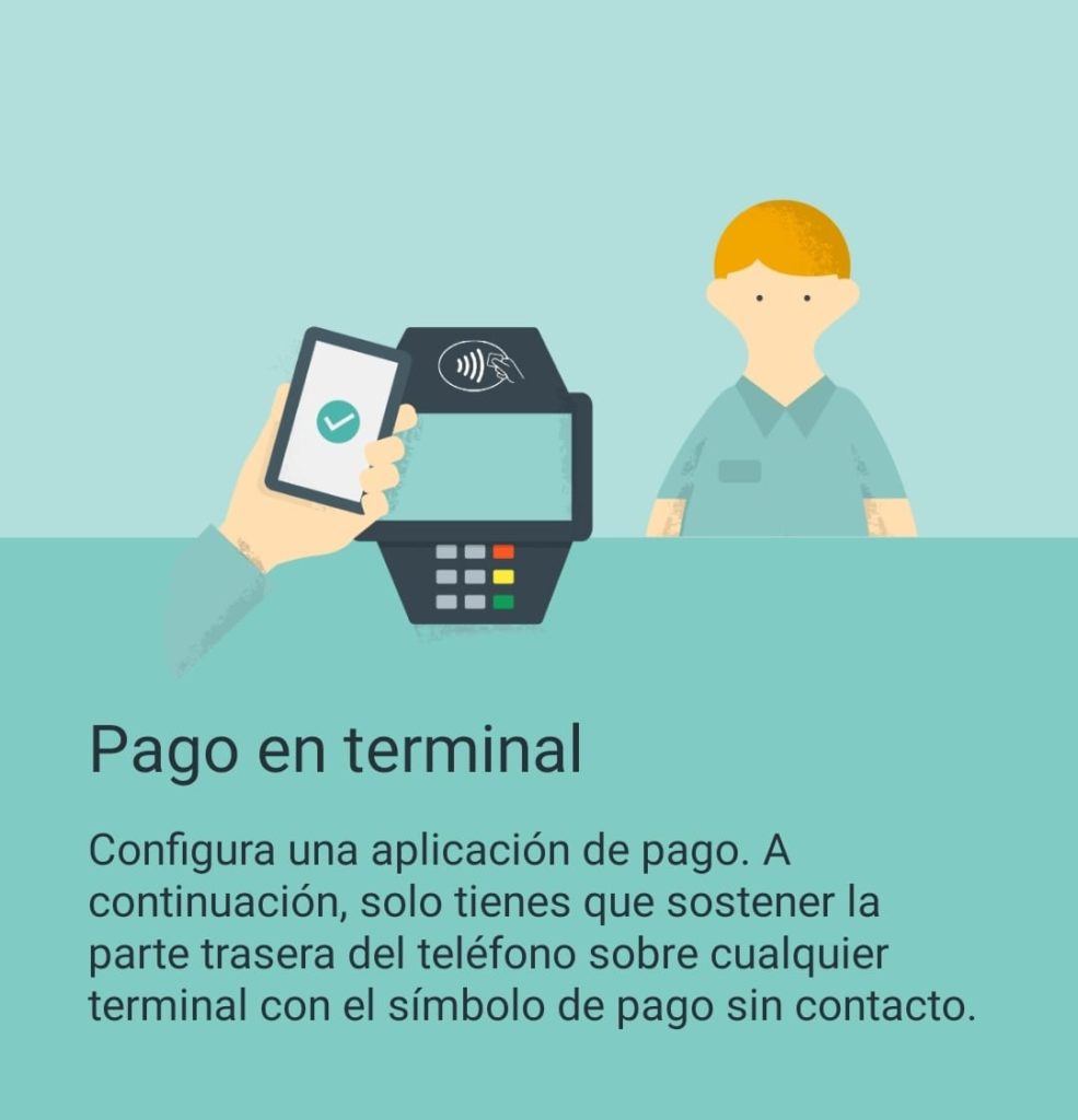 pago en terminal nfc con xiaomi