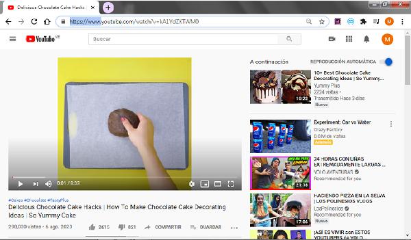 Descargar vídeos de YouTube con SS 