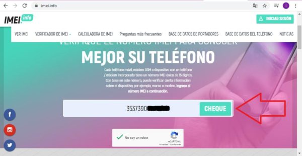 Cómo saber si el IMEI es original