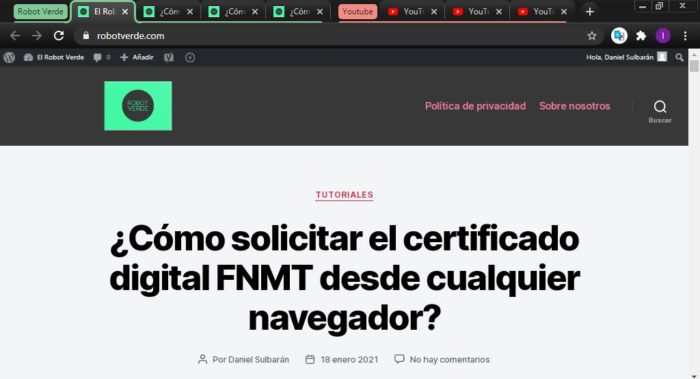 ¿Cómo cambiar el color de las pestañas?