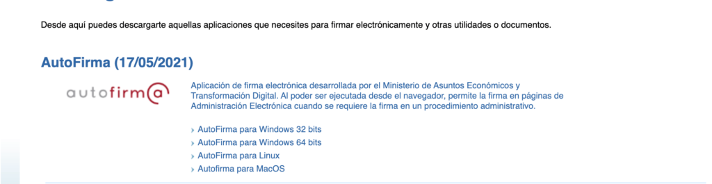descargar autofirma