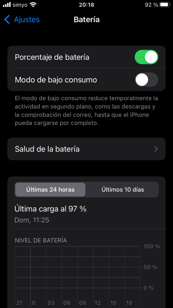calibrar bateria iphone