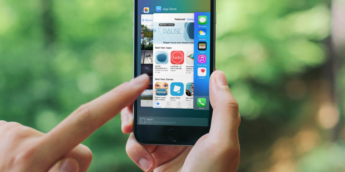 cerrar las aplicaciones del iPhone