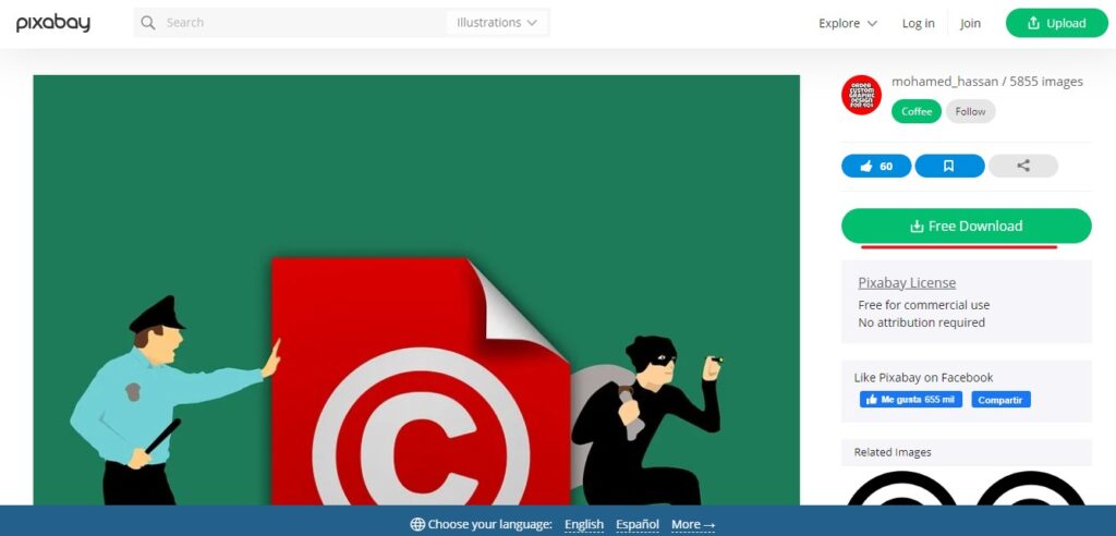Descargar gratis en pixabay