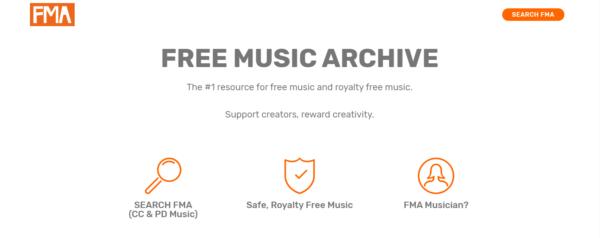 FMA, descargar musica gratis y legal