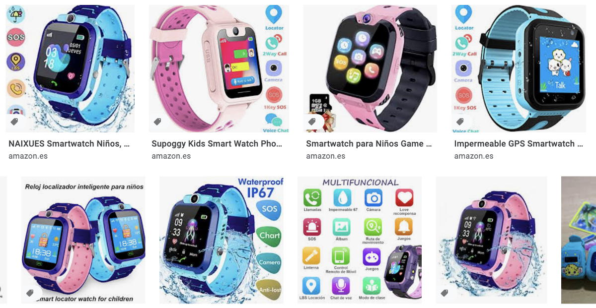 smartwatches para niños