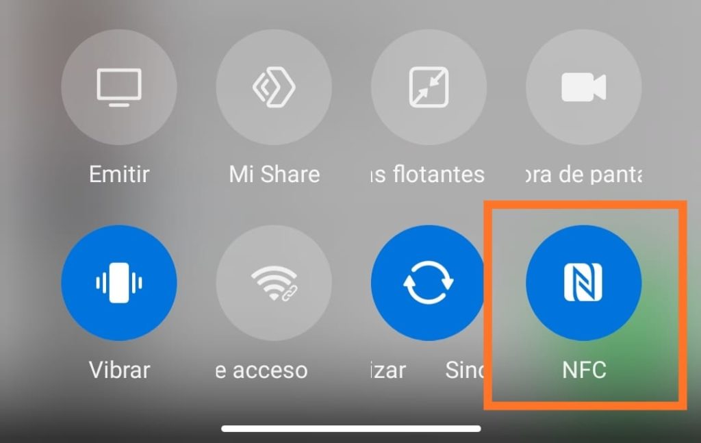 acceso directo para activar nfs en xiaomi