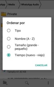 Cómo oír audios o notas de voz en Whatsapp sin conectarse
