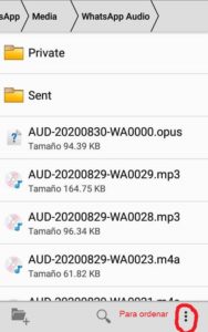 Cómo oír audios o notas de voz en Whatsapp sin conectarse