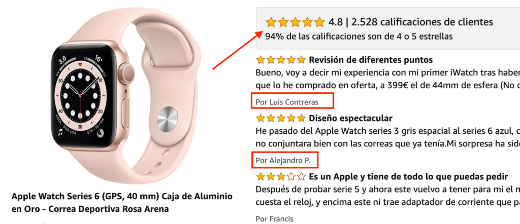 detectando opiniones falsas amazon